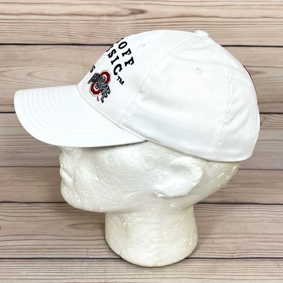 VTG Logo Athletic Miami vs Ohio State Kickoff Classic Hat White Snapback Cap - Picture 13 of 16